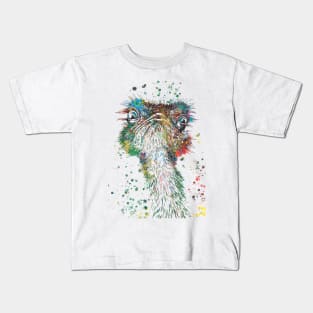 Ostrich peeking Kids T-Shirt